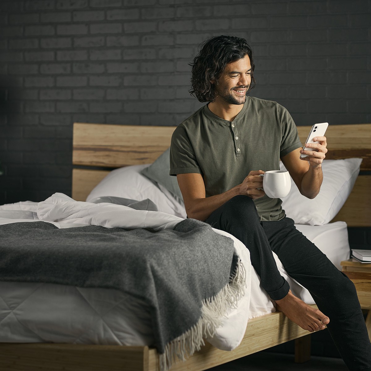 Lifestyle marketing campaign photography for Fawcett Mattress by Joshua Lawrence Studios